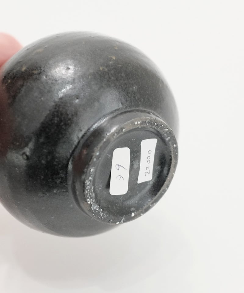 矢立 骨董品 矢野直人 黒釉徳利 39 | LAPIN ART ONLINE