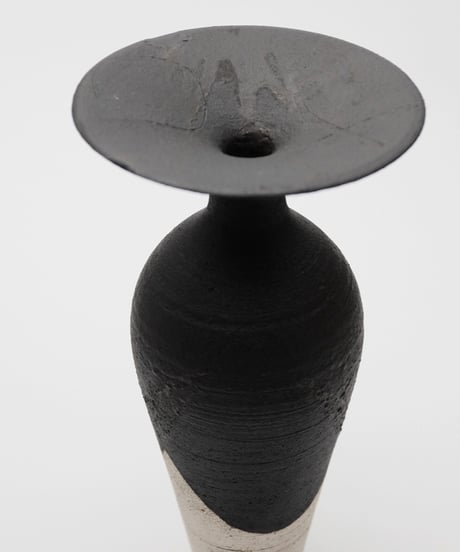 KANSAI NOGUCHI 野口寛斉　JOMON Yakishime Vase 19