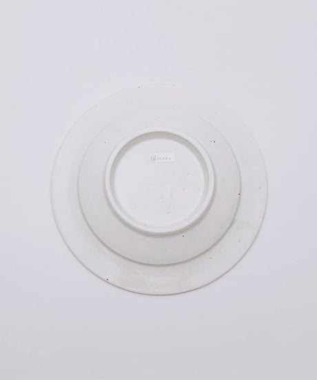 岡晋吾 白瓷六寸兜皿