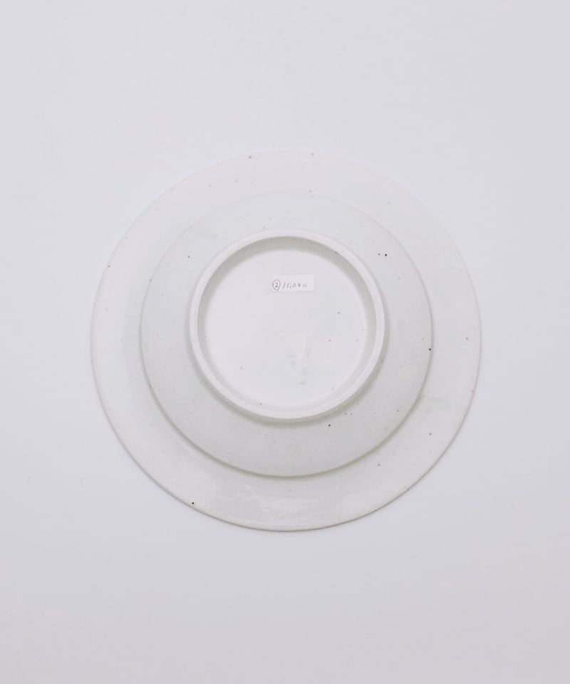 岡晋吾 白瓷六寸兜皿 | LAPIN ART ONLINE