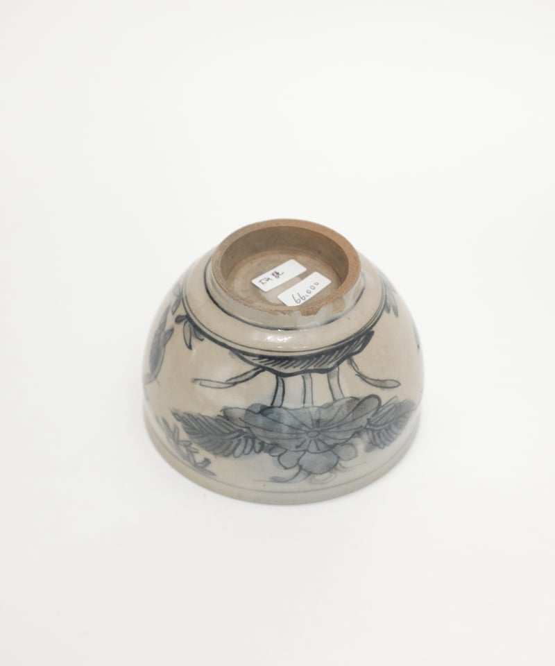 犬山焼 花鳥紋茶碗 明治大正頃 | LAPIN ART ONLINE