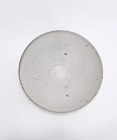 山田隆太郎 粉引九寸丸鉢  2
