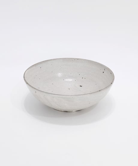 山田隆太郎 粉引九寸丸鉢  2