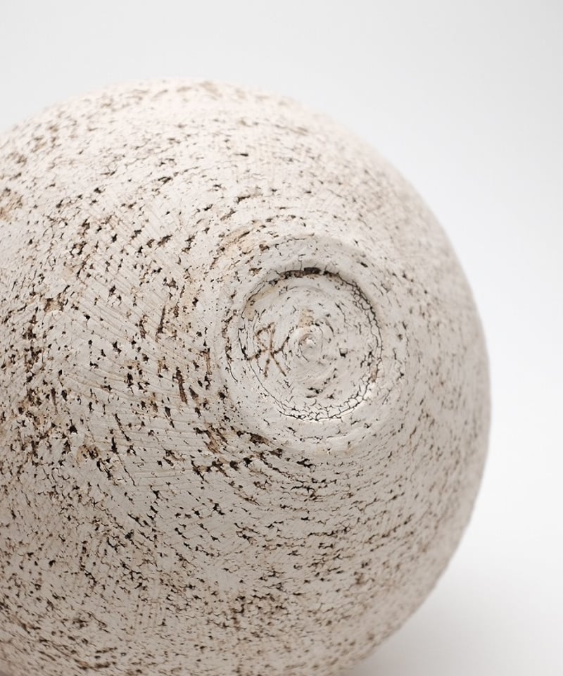 SAKI black top moon jar | LAPIN ART ONLINE