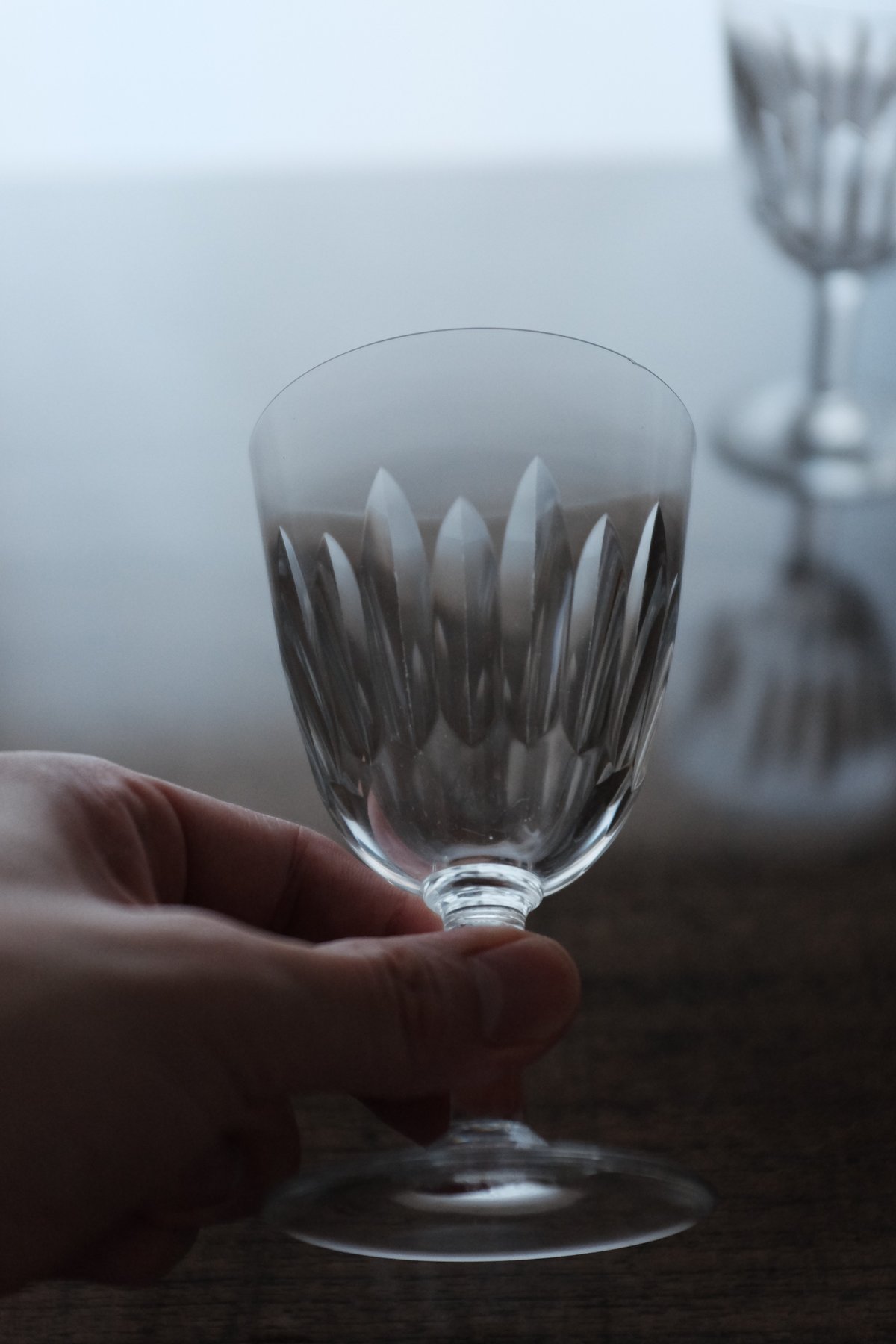 【美品】CRISTALLERIE LORRAINE グラス デカンタ フランス製 Cristallerie Lorraine Set of 6 Colored Crystal Glasses in