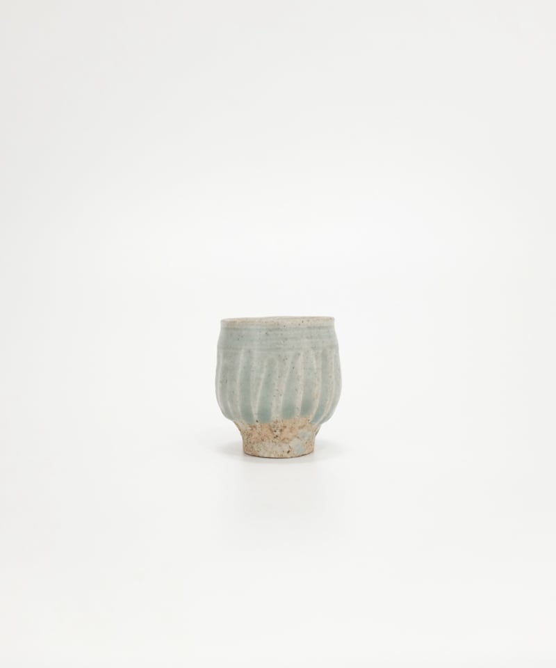 宋胡禄・スンコロク青磁鎬筒盃 | LAPIN ART ONLINE