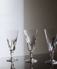 ヴィンテージバカラ　Chartres クリスタルシャンパングラス