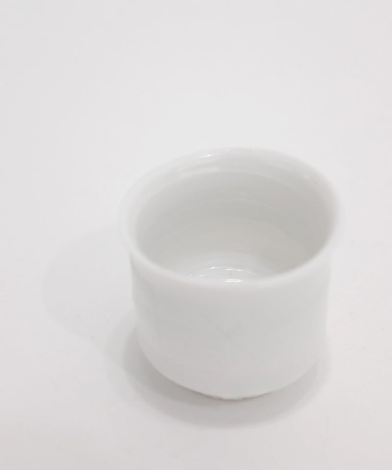 鯉江良二 白磁ぐい呑 共箱 | LAPIN ART ONLINE