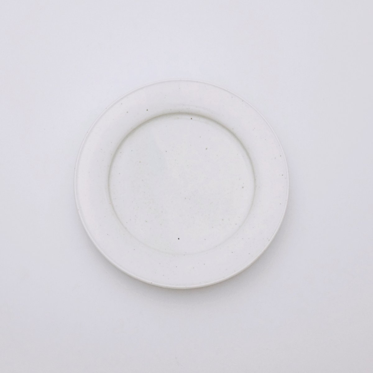 岡晋吾 白瓷六寸兜皿 | LAPIN ART ONLINE
