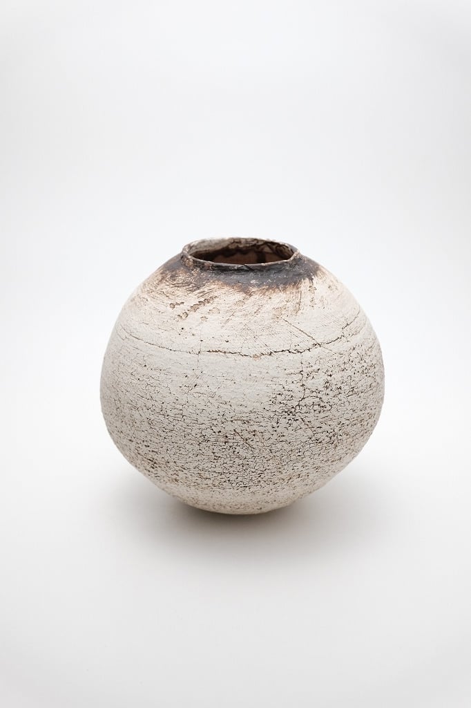 SAKI black top moon jar | LAPIN ART ONLINE