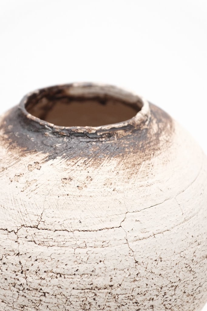 SAKI black top moon jar | LAPIN ART ONLINE