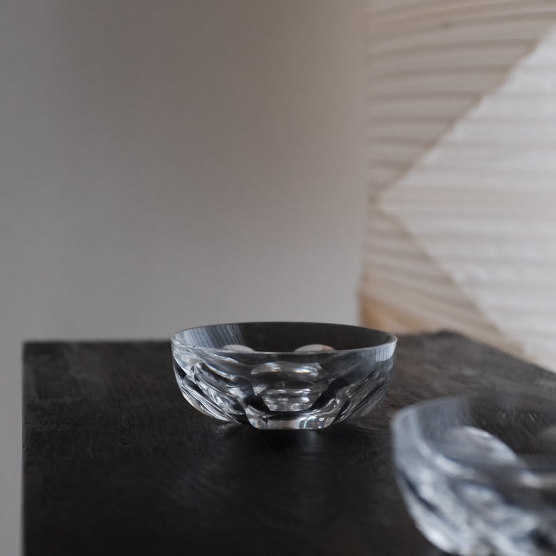 【未使用】Baccarat アルクール クリスタルガラス　サラダ皿 ヴィンテージバカラ Harcourt クリスタルサラダボウル | LAPIN