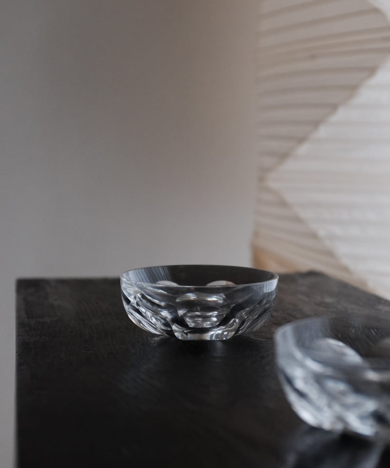 美しいオールドバカラBACCARATセルパンタンSERPENTINEサラダボウル