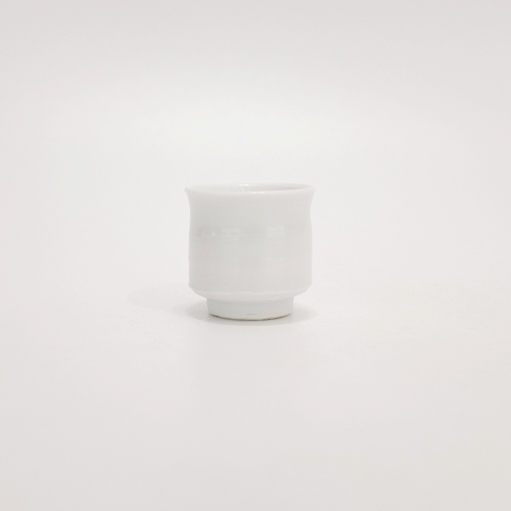 鯉江良二 白磁ぐい呑 共箱 | LAPIN ART ONLINE