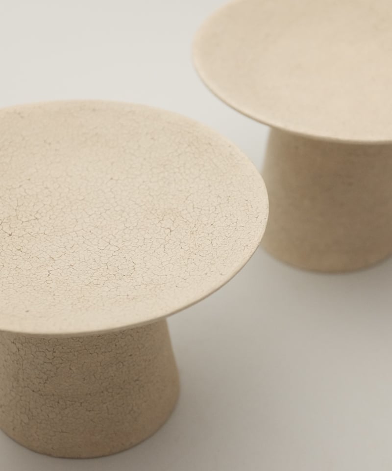 鏡原愛莉さんの角皿・ホワイト 鏡原愛莉 高台皿 白 | LAPIN ART ONLINE