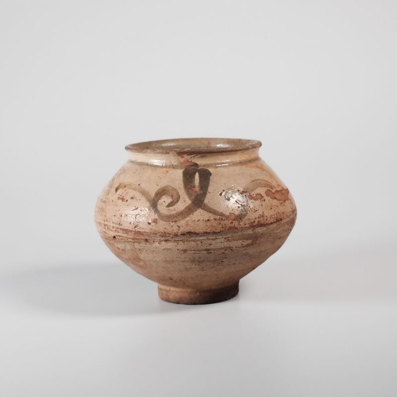 鶏竜山鉄絵徳利 鶏龍山鉄絵徳利 | 京都寺町の骨董品店 古美術いもと