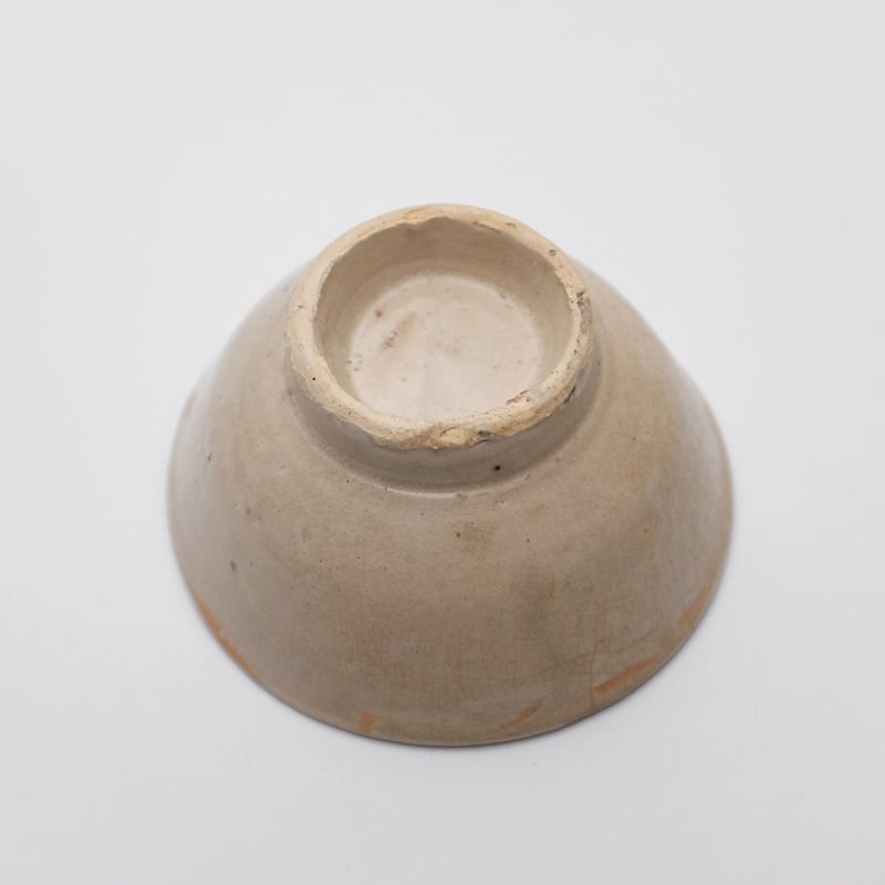 逸品　李朝　琉球　壺屋焼　白釉マカイ　お茶　茶道　明治時代 19世紀 逸品 李朝 琉球 壺屋焼 白釉マカイ お茶 茶道 明治時代 19世紀