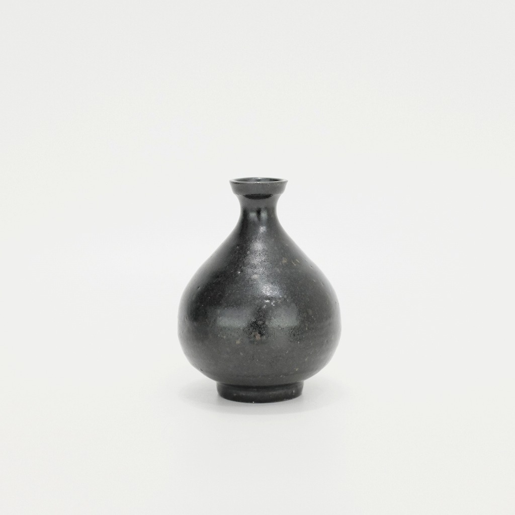 時代物 黒釉　高さ約32.4㎝ y619 時代物 黒釉高さ約32.4㎝ y619