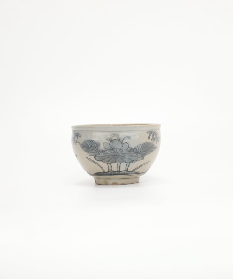 犬山焼 花鳥紋茶碗 明治大正頃 | LAPIN ART ONLINE