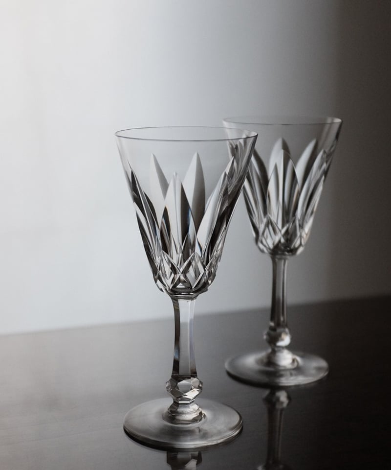 ヴィンテージバカラ Tourville クリスタルワイングラス 14 | LAPIN ART