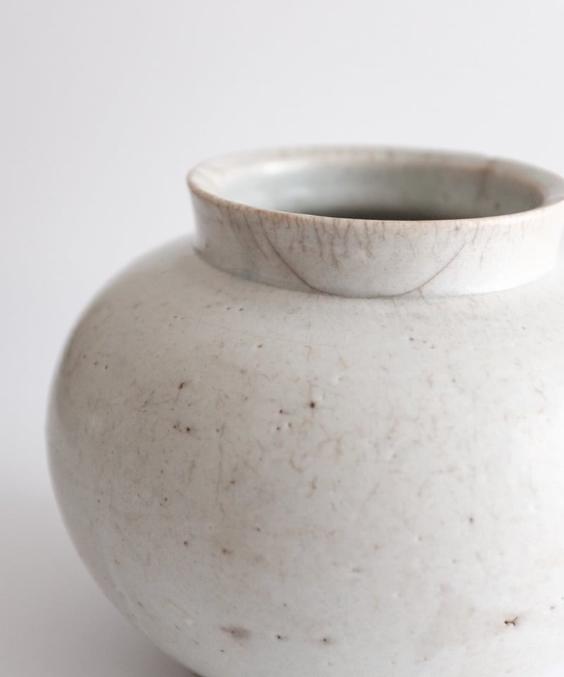 李朝 白磁丸壷 李朝後期 | LAPIN ART ONLINE