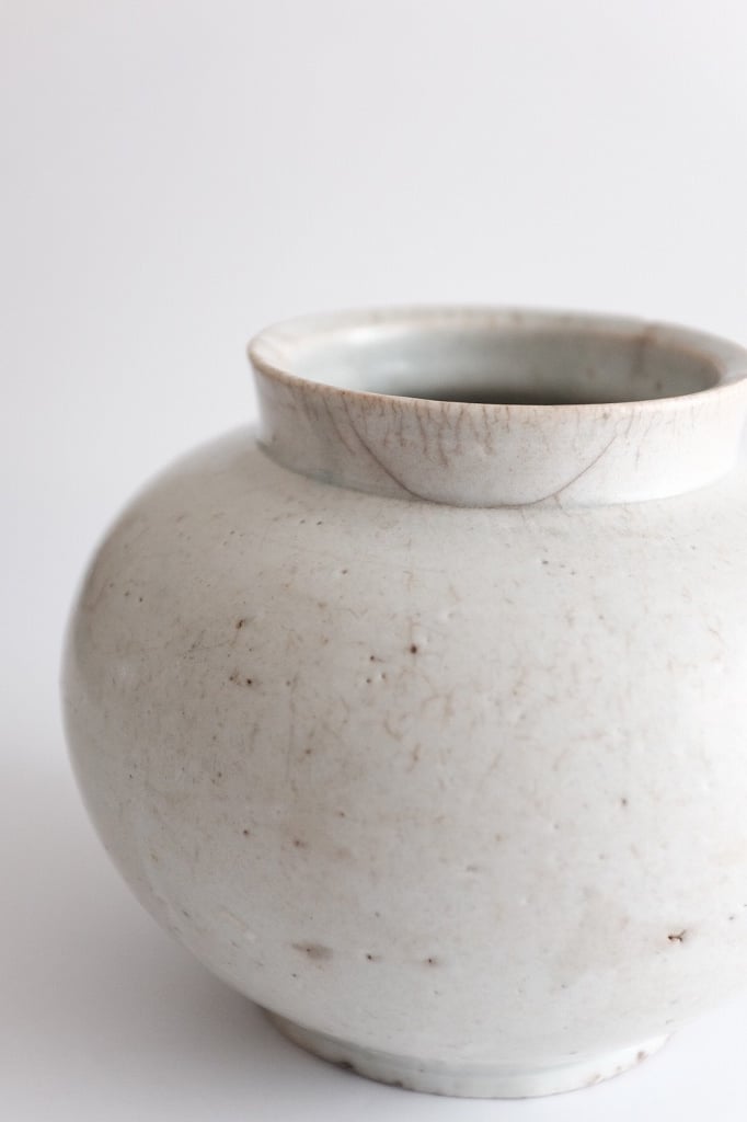 李朝 白磁丸壷 李朝後期 | LAPIN ART ONLINE