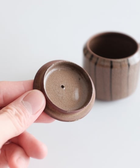 秦秀雄旧蔵 麦藁手醤油差し 【目の眼所載品】