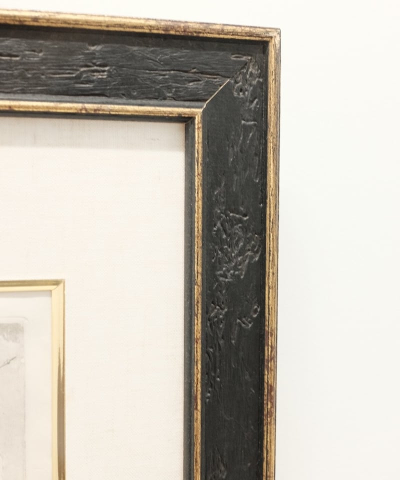 藤田嗣治　ヘリオグラビュール(銅版画)『今日の芸術より』1927年、黄布＆共箱付 藤田嗣治 ヘリオグラビュール(銅版画)『今日の芸術より』1927年、黄布