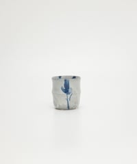 梶原靖元　染付杯 14