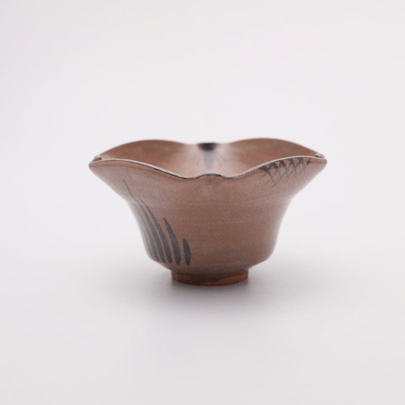 唐津焼 絵唐津 徳利 共箱 🎋 【レッド】 酒器