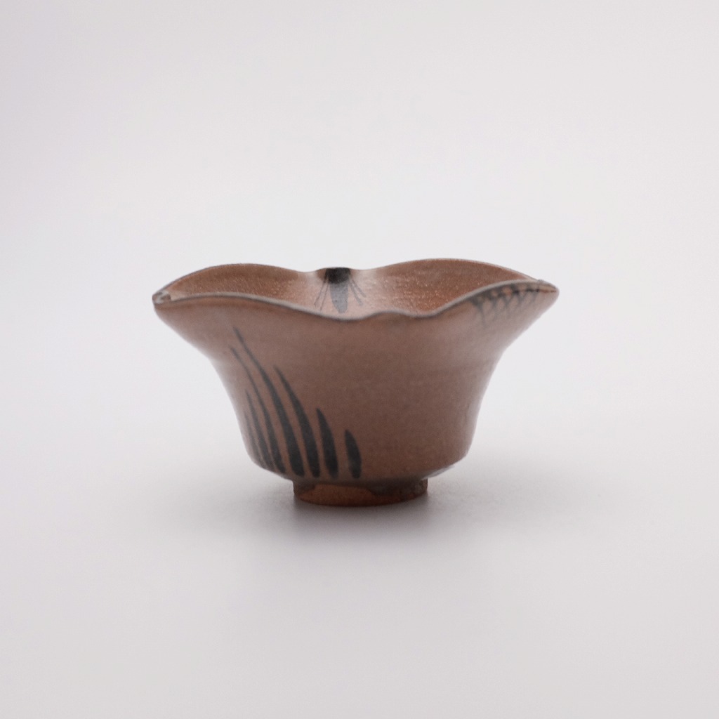 中里重利 作 絵唐津向付 3 中里重利 作 絵唐津向付 3