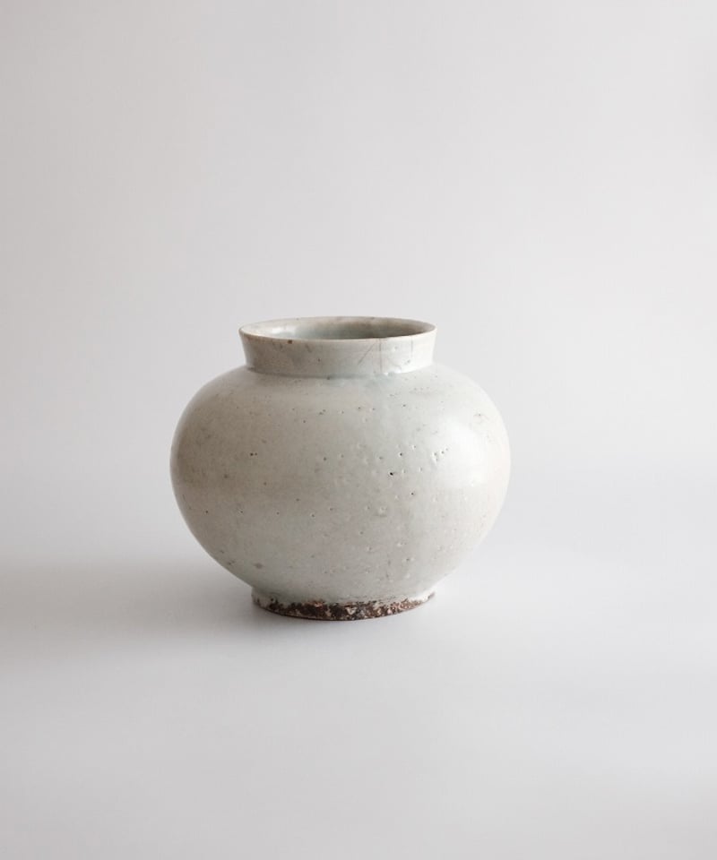 李朝 白磁丸壷 李朝後期 | LAPIN ART ONLINE