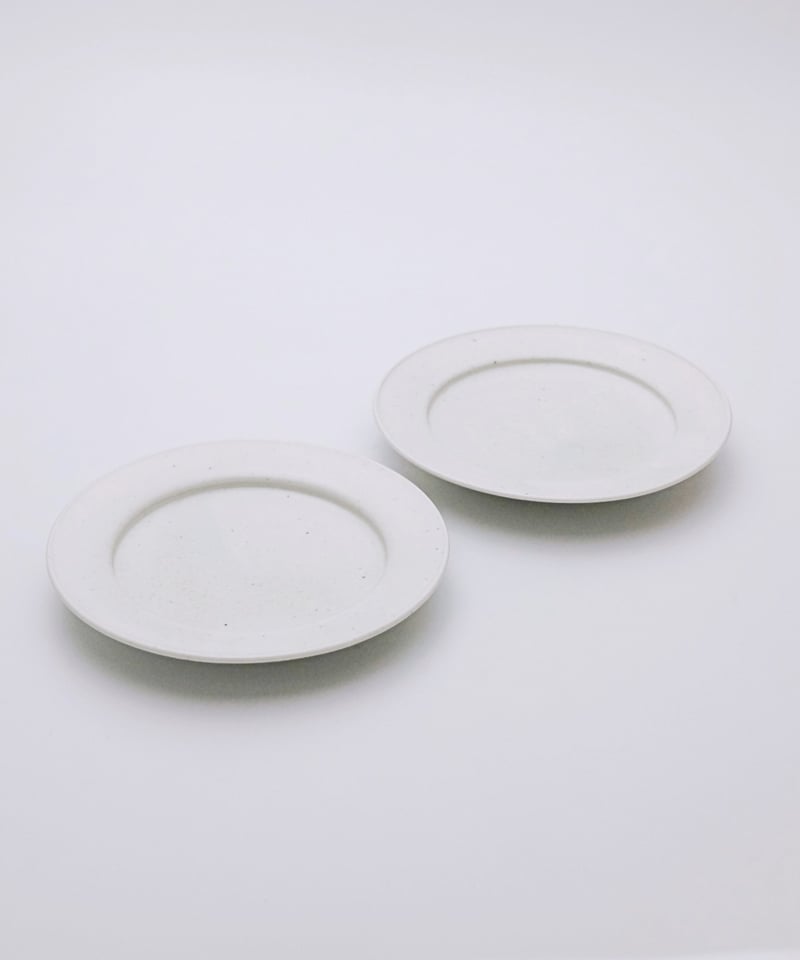 岡晋吾 白瓷六寸兜皿 | LAPIN ART ONLINE