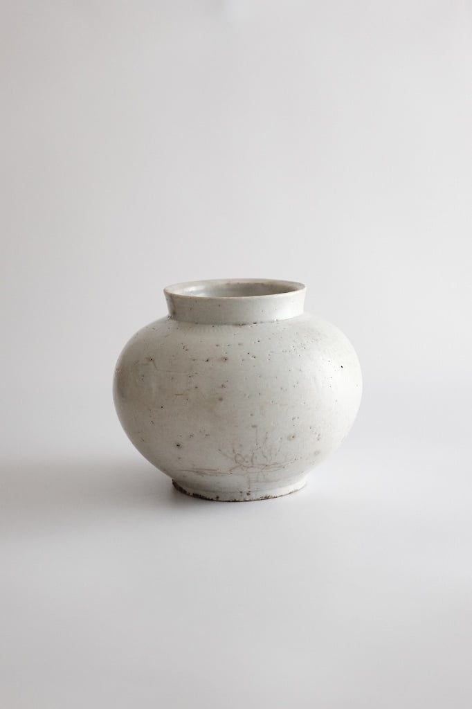 李朝 白磁丸壷 李朝後期 | LAPIN ART ONLINE