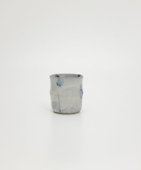 梶原靖元　染付杯 14