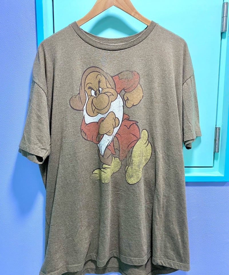 used/白雪姫 7人の小人 おこりんぼTシャツ | 古着屋 BIG BABY used/白雪姫 7人の小人 おこりんぼTシャツ | 古着屋 BIG BABY