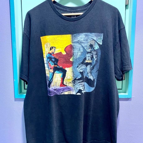 DC comics／Superman & Batman print Tee