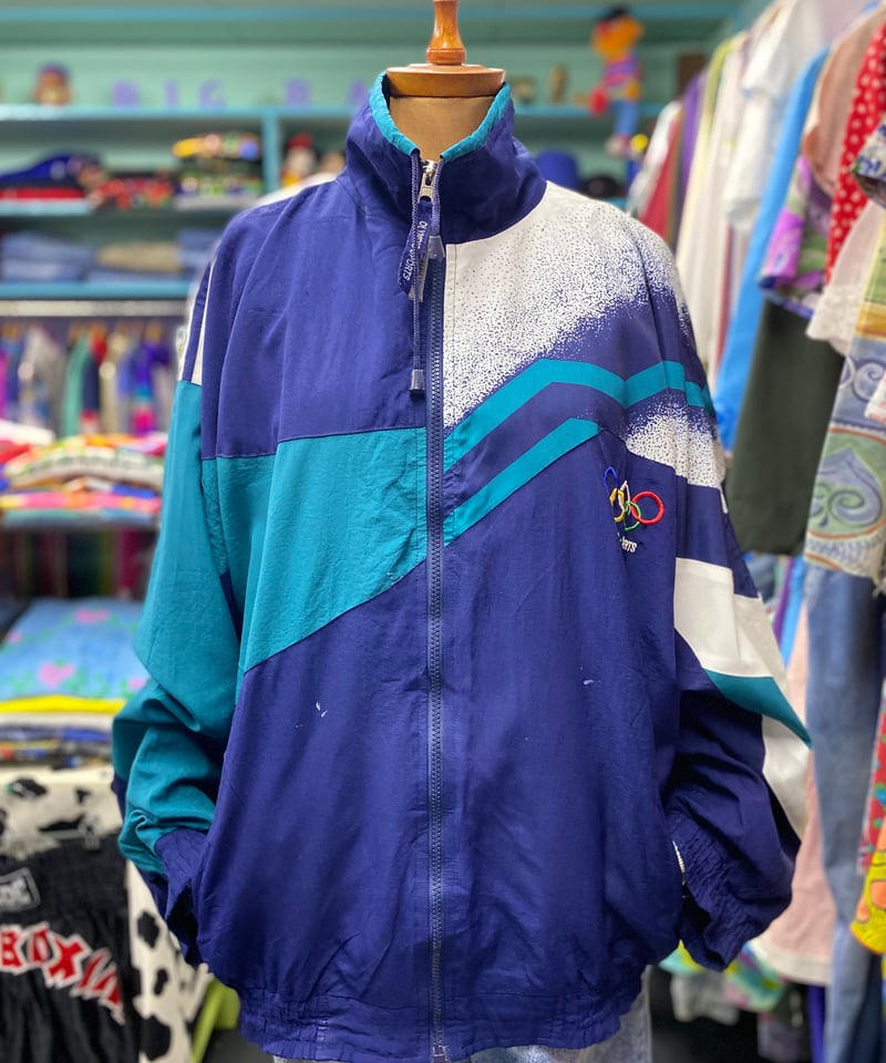 used／OLYMPIC SPORTS nylon jacket | 古着屋 BIG BABY