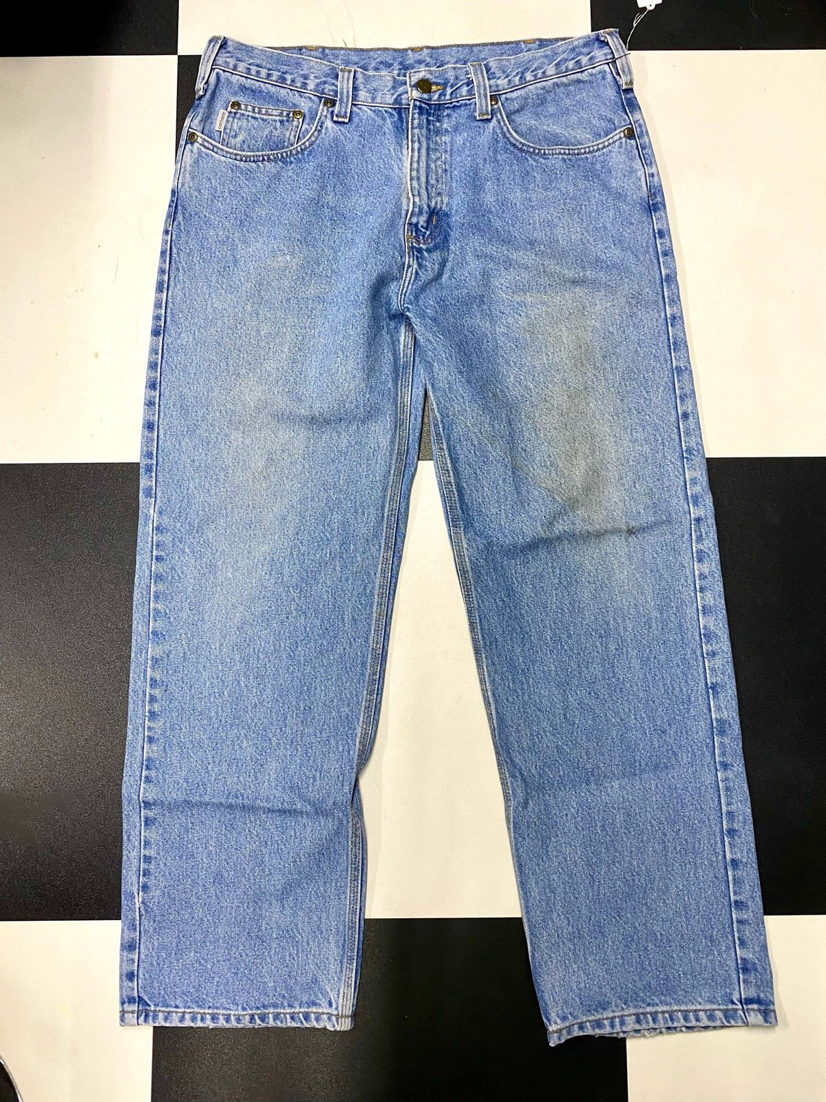 Carhartt ワークパンツ 36 x 30 デニム Carhartt カーハート パンツ CARHARTT RELAXED-FIT TAPERED JEAN