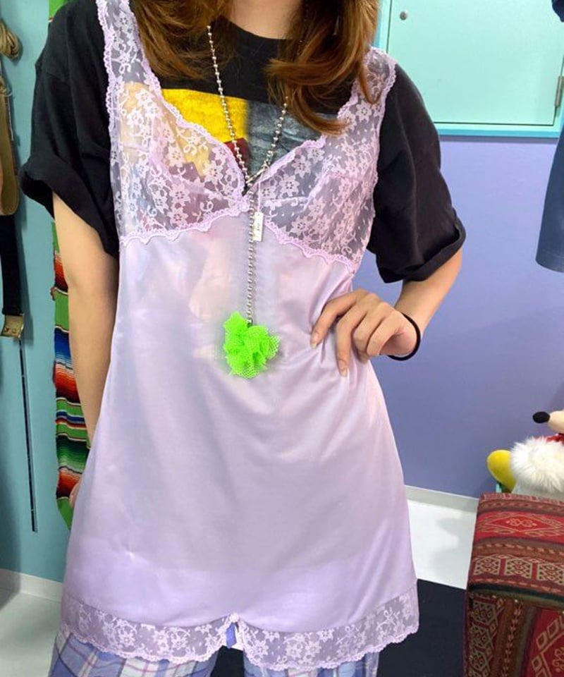 vintage euro lingerie tee 花柄 ユーロ ランジェリー Euro／vintage