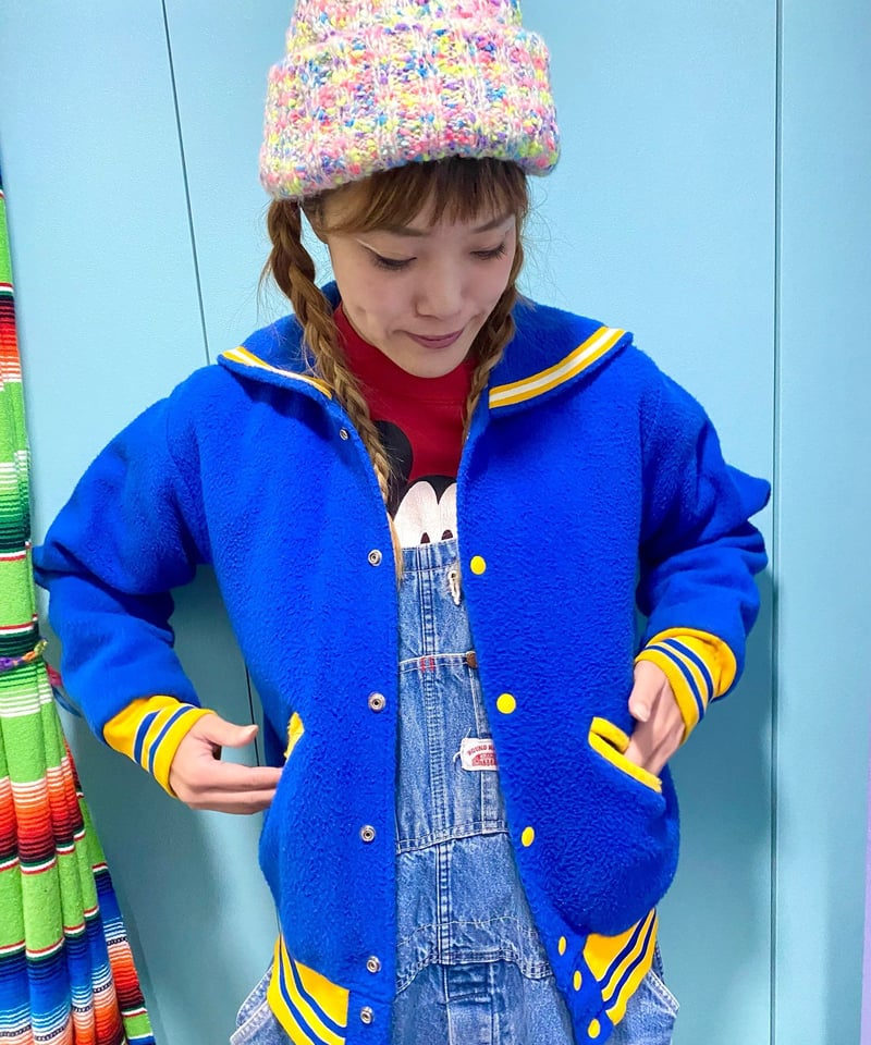 USA/80s セーラースタジャン | 古着屋 BIG BABY (ビッグベビー) USA/80s セーラースタジャン | 古着屋 BIG BABY (ビッグベビー)
