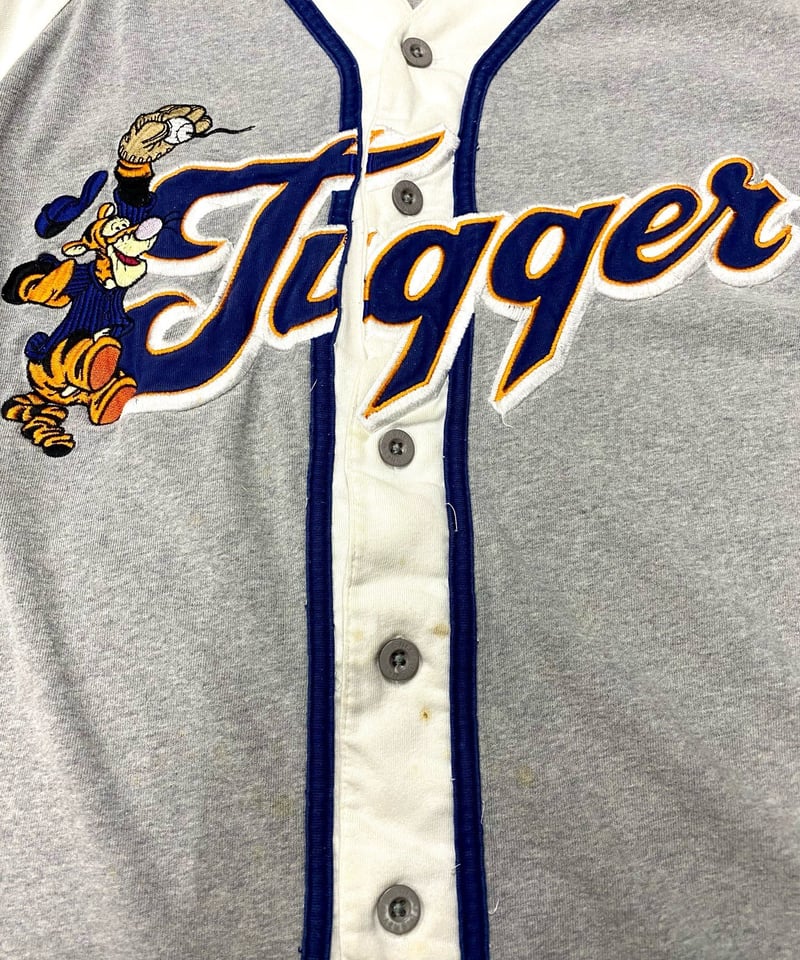 Disney／tigger baseball shirt | 古着屋 BIG BABY (ビッ