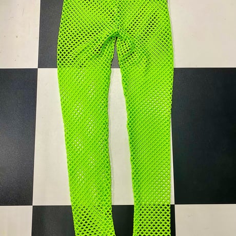 USA／neon mesh leggings