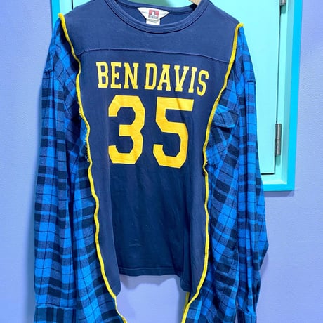remake／BEN DAVIS docking shirt