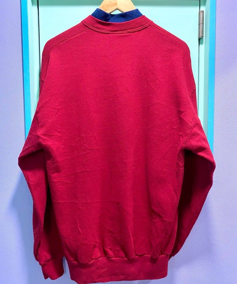 【ヴィンテージ】Hanes ピンクスウェット くまちゃん レース付き USA製 ヴィンテージ】Hanes ピンクスウェット くまちゃん レース付き