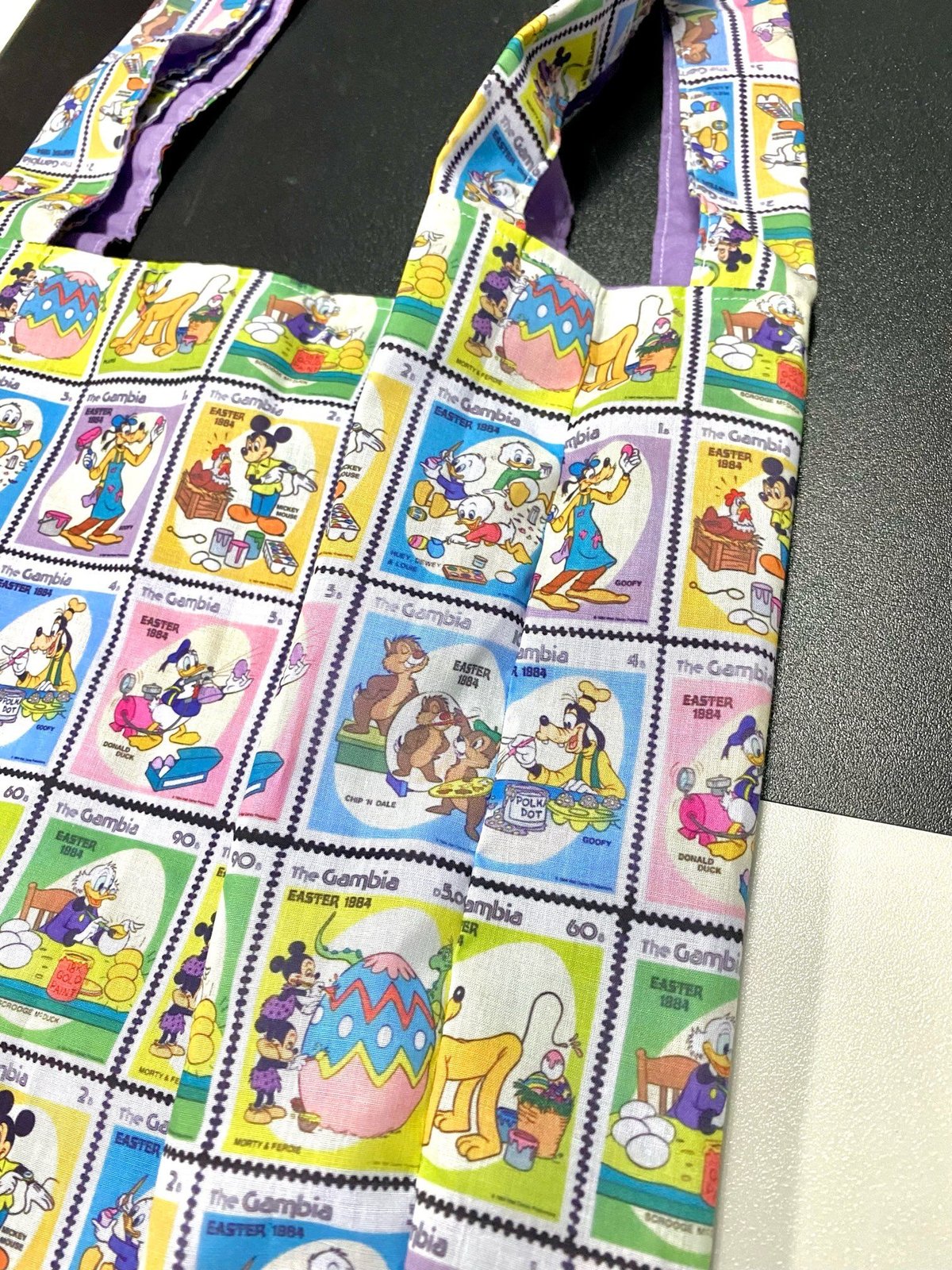 委託／ビンテージ切手柄 ディズニーエコバッグ | 古着屋 BIG