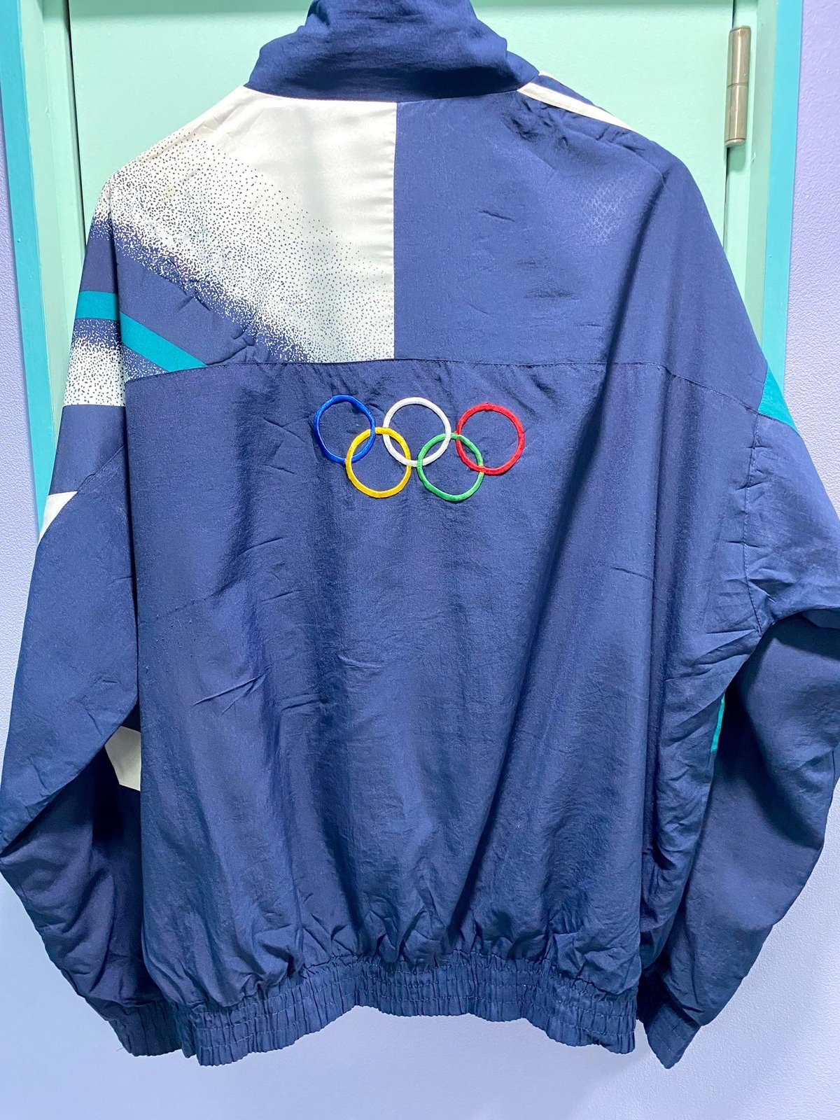 used/OLYMPIC SPORTS nylon jacket | 古着屋 BIG BABY used/OLYMPIC SPORTS nylon jacket | 古着屋 BIG BABY