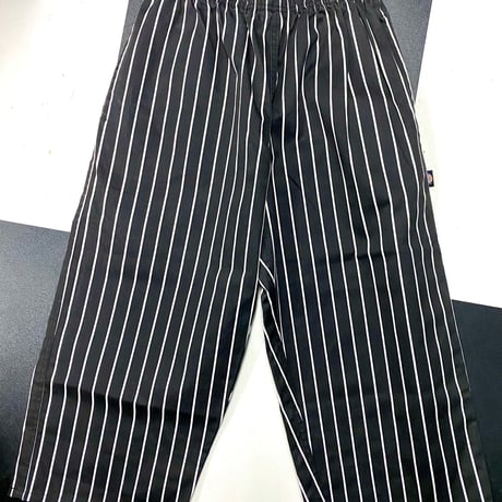 Dickies／stripe easy chef pants