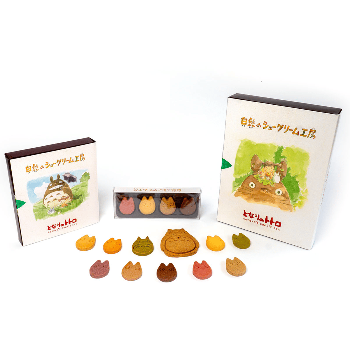 トトロのクッキーBOX 大中小セット | 白髭のシュークリーム工房