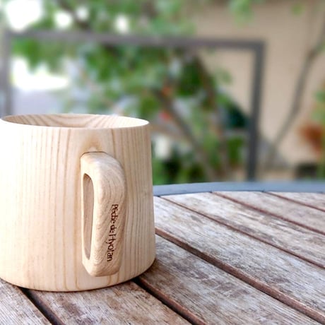 木製マグカップ　ヒョータン コラボ（ペア2個入）